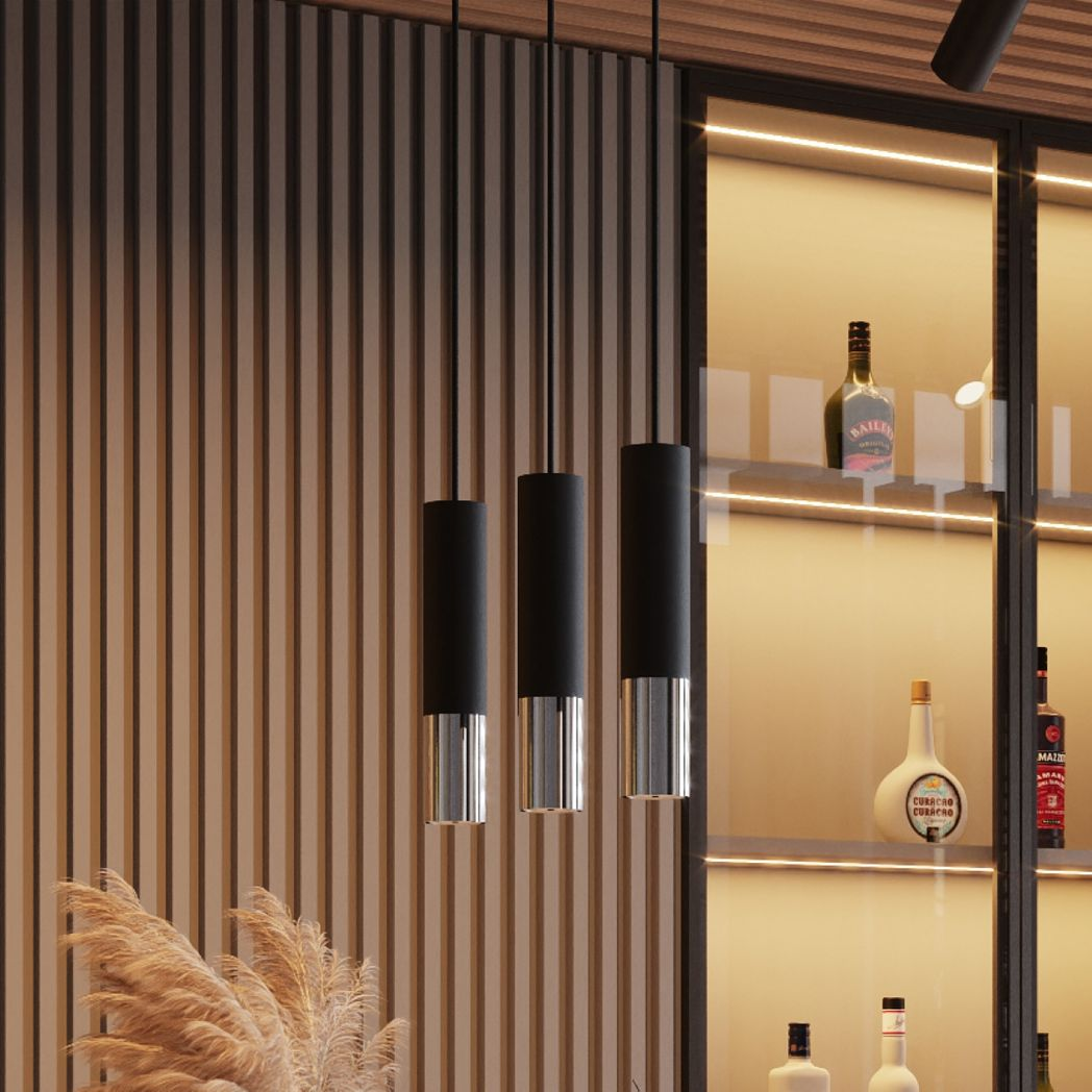 Ceiling lamp steel Loopez modern Design GU10