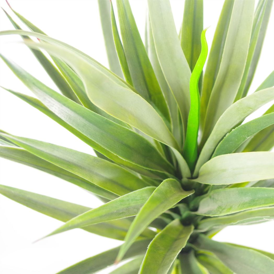 Leaf 90cm Artificial Green Yukka Plant in Plastic Pot