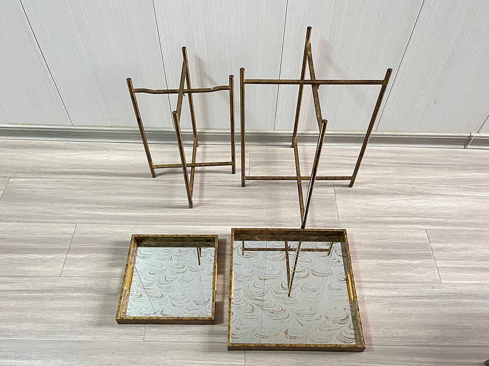 MSL Set of 2 Square Tables