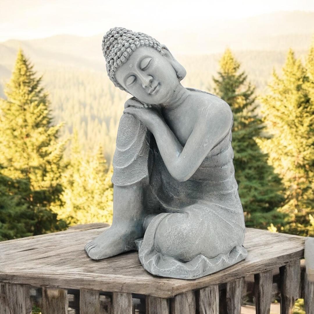 MSL Buddha Statue 54 x 36 cm for Home or Garden
