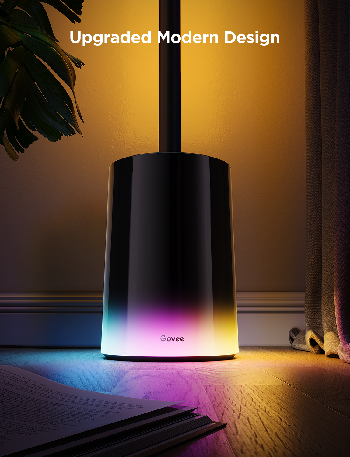 GOVEE BLACK FLOOR LAMP SUPPORT MATTER
