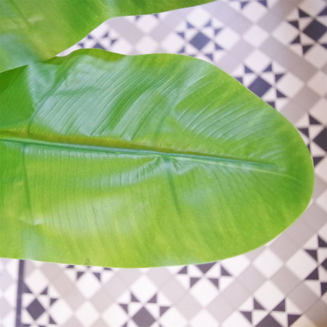 Leaf 180cm Artificial Banana Plant Tree with Lifelike Printed Leaves and Weighted Pot