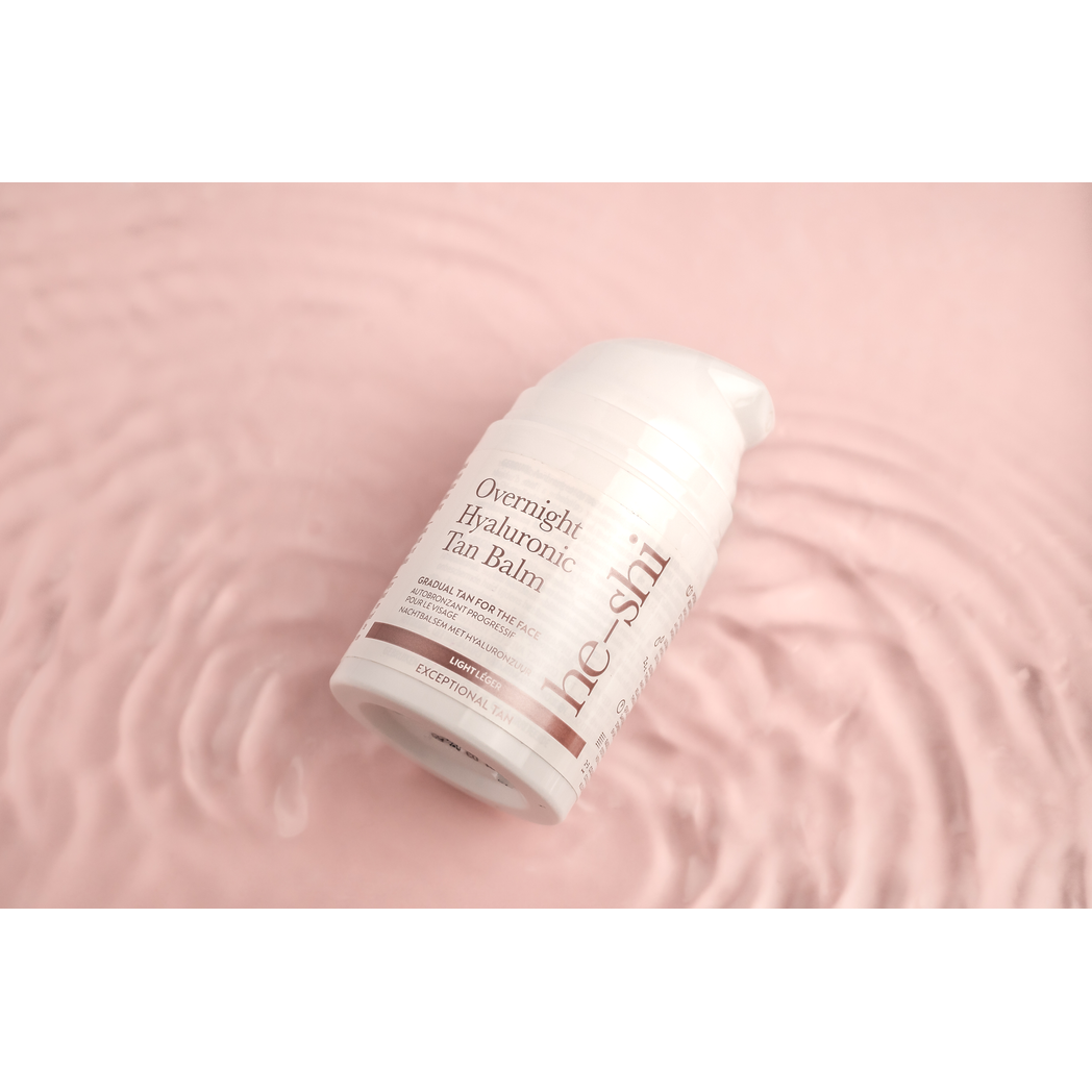 He-Shi Overnight Hyaluronic Tanning Balm for Face 50ml