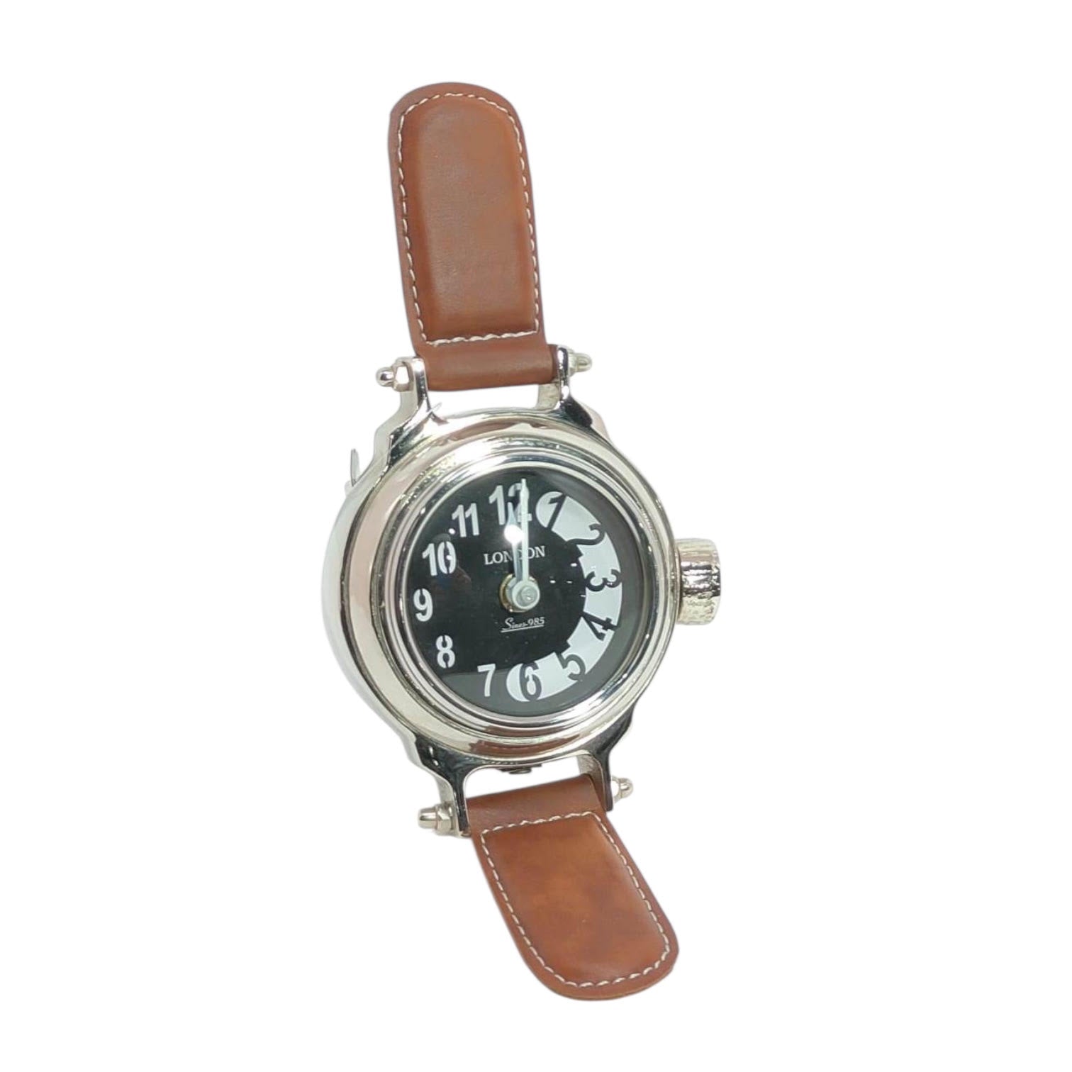 MSL Hand Finished Table Clock, Requires 1 AA Battery