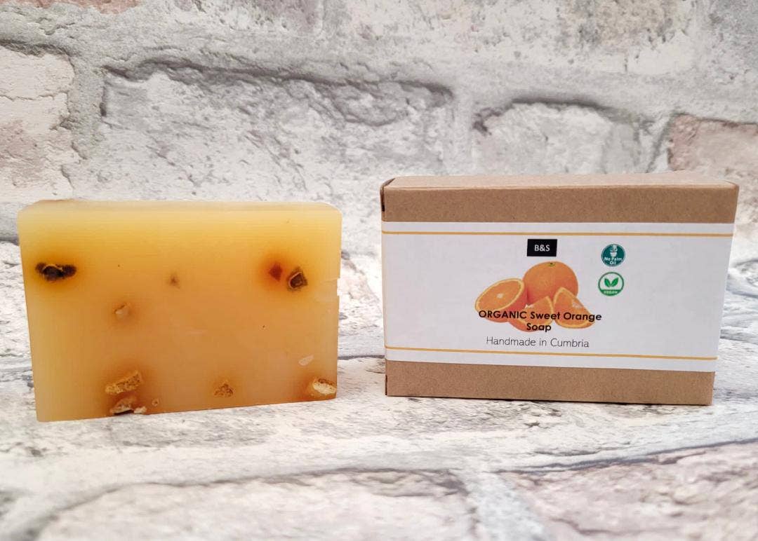 ORGANIC SWEET ORANGE SOAP - 100g