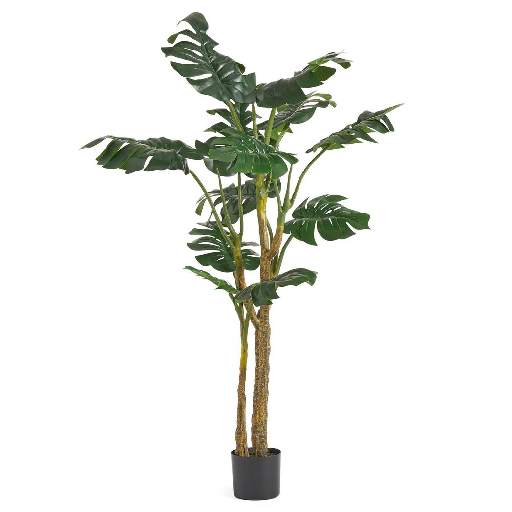 150cm Premium Artificial Monstera Plant in Weighted Plastic Pot