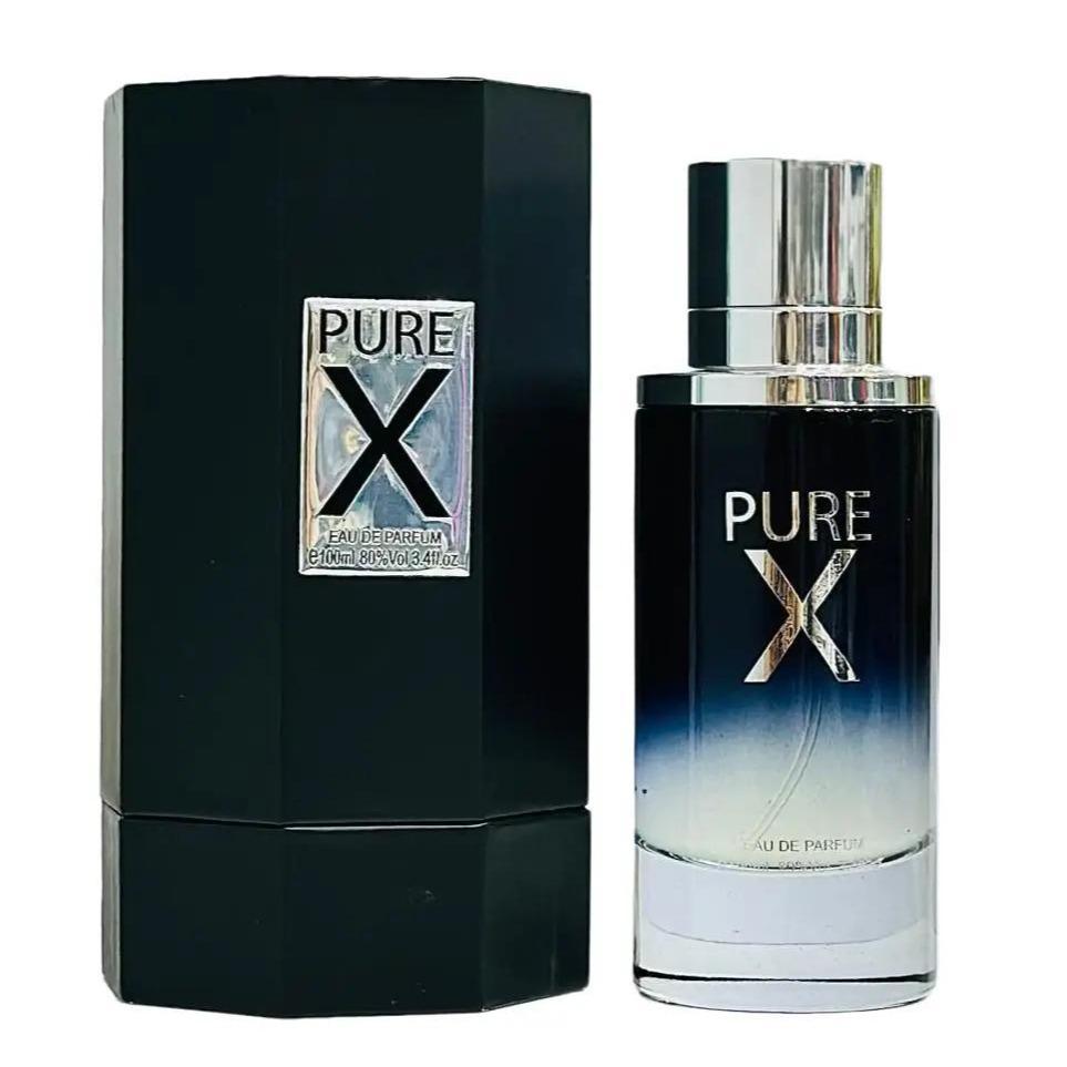 Pure X Eau De Parfum 100ML Spray by Fragrance London Unisex Aromatic Woody