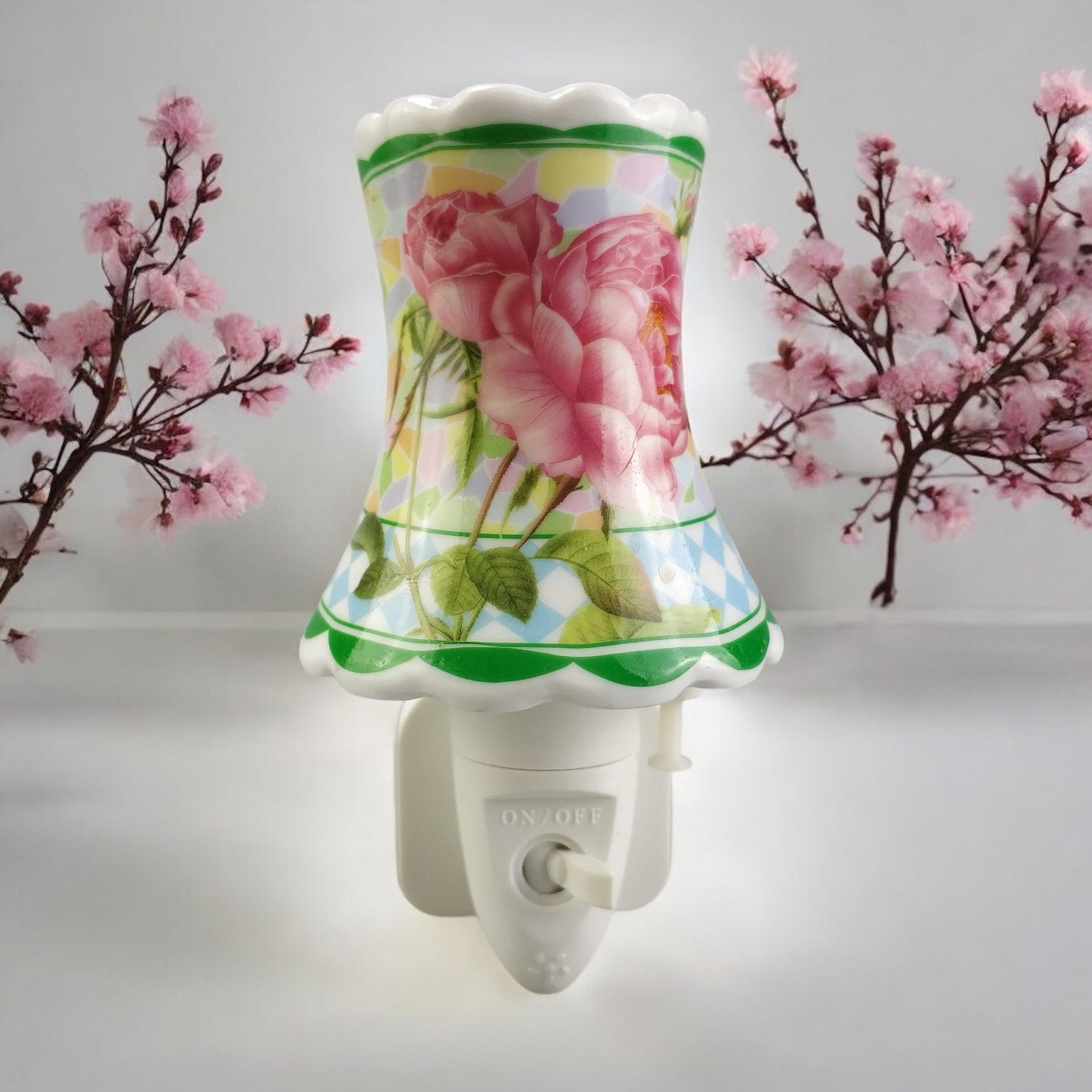 MSL 8-Inch Multi-Color Floral LED Nightlight