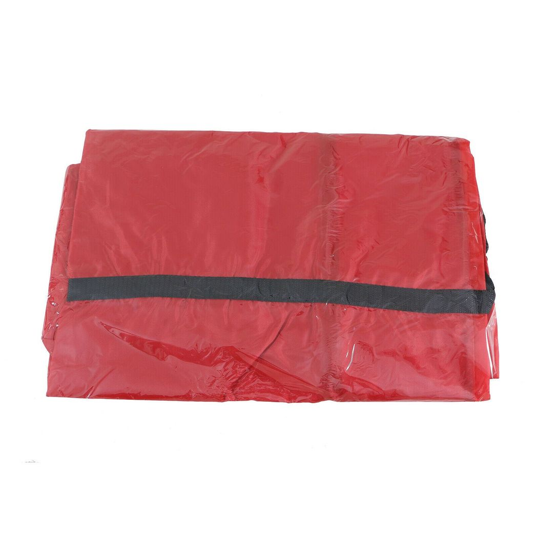 Red Christmas Tree Storage Bag with Zipper and Handles