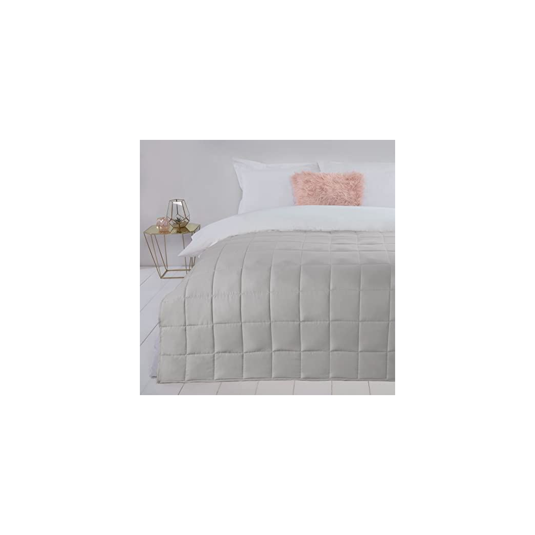 Sleepdown Gravity Weighted Throw Blanket Silver 4kg
