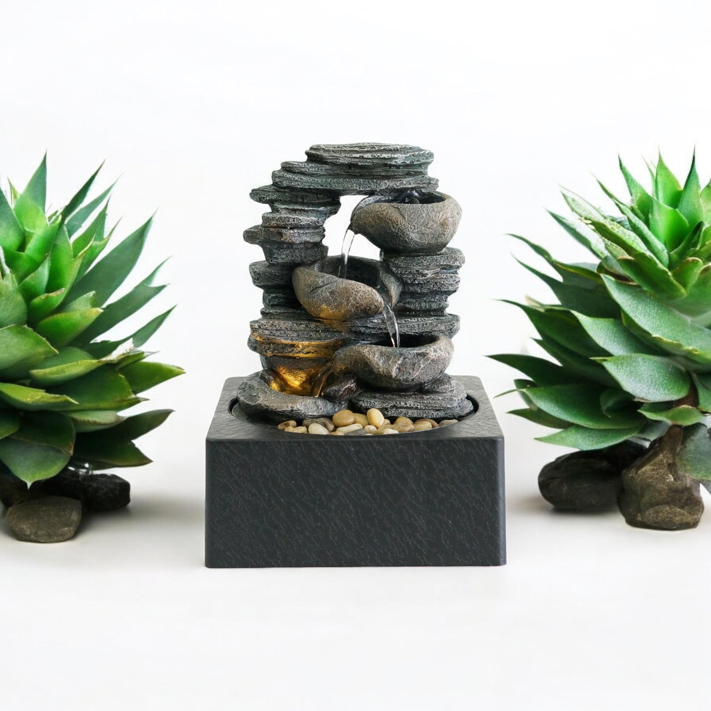 MSL 24cm Tabletop Fountain, Hand Finished, 240V