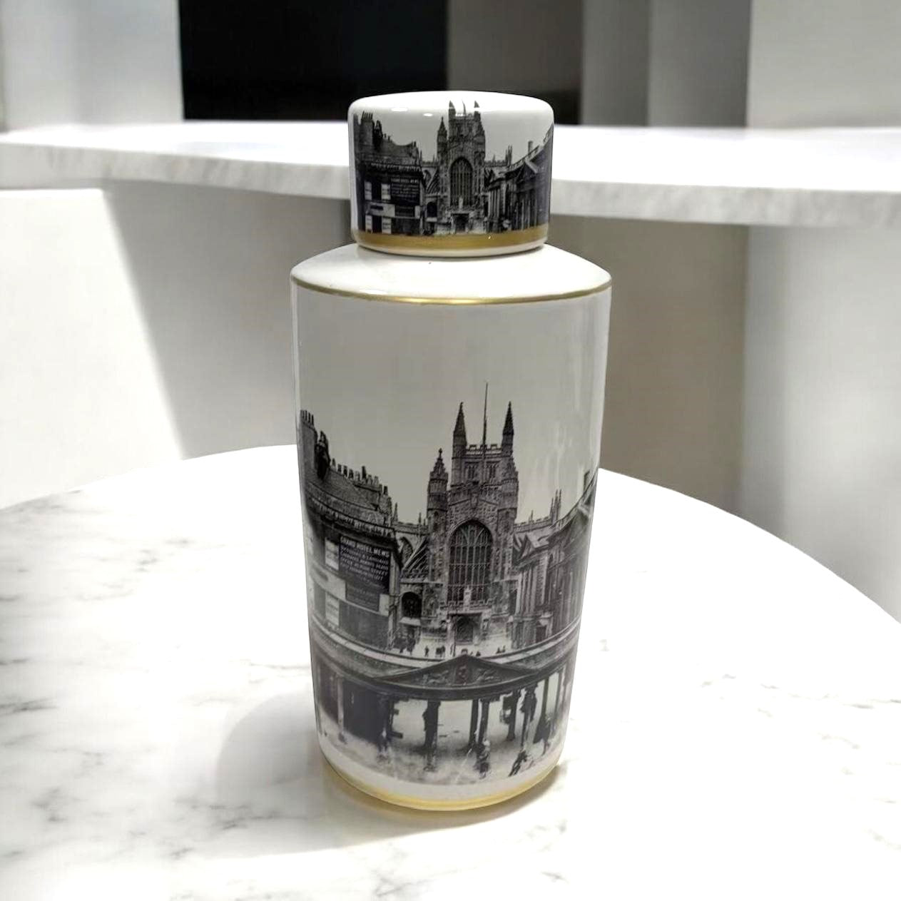 MSL 36cm Ceramic Jar with Lid