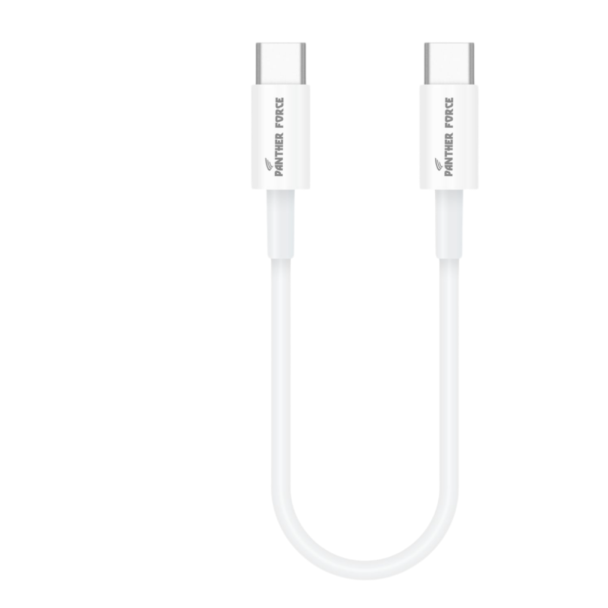 Panther Force USB-C to USB-C Data Cable 20 CM - Fast Charging & Data Transfer