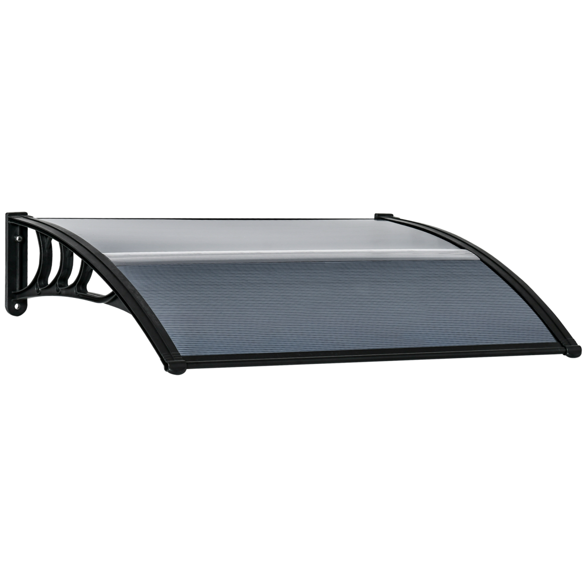 Outdoor Door Canopy Awning, Weather-Resistant UV Resistant, 100 x 75cm, Outsunny