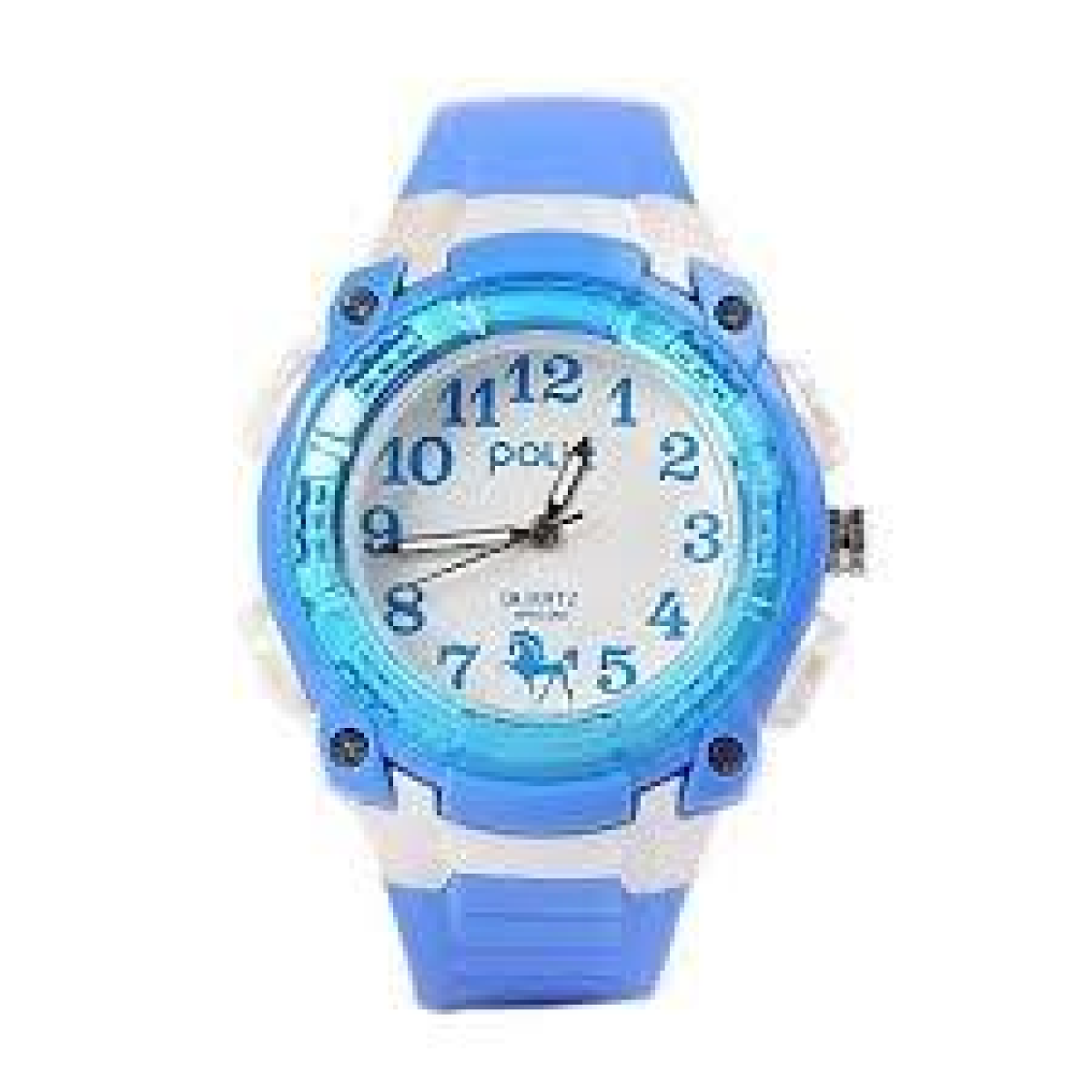 Polit Kids Analog Watch in Tin, Assorted Styles and Colours, Pack of 12