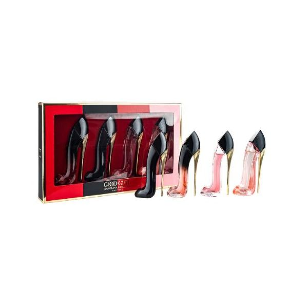 Carolina Herrera Good Girl Miniature Eau De Parfum Gift Set, 4 x 7ml