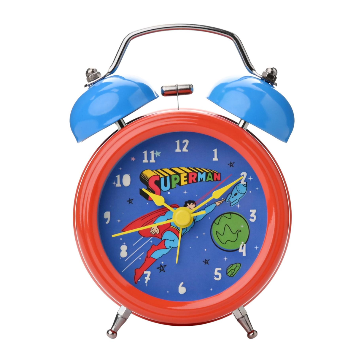 Widdop Superman Bell Alarm Clock