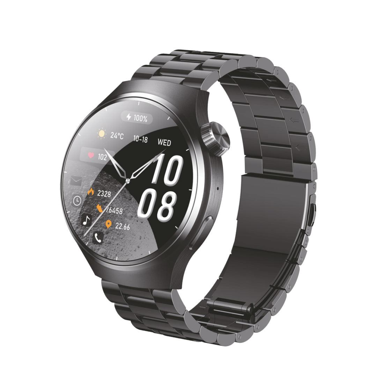 Panther Force 1.52 Inch 3D Spherical Screen Smart Watch