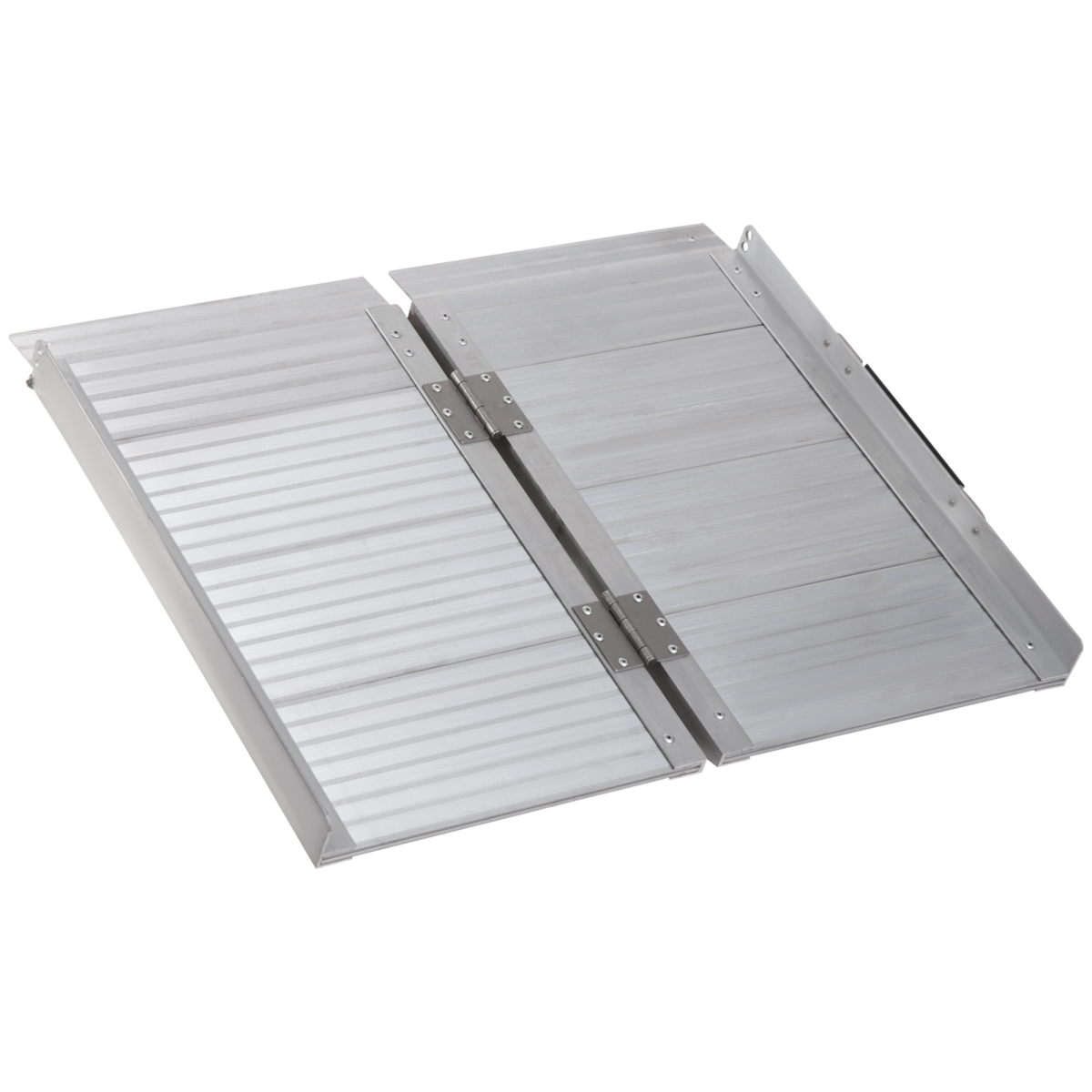 HOMCOM Foldable Aluminium Wheelchair Ramp with Carry Handle