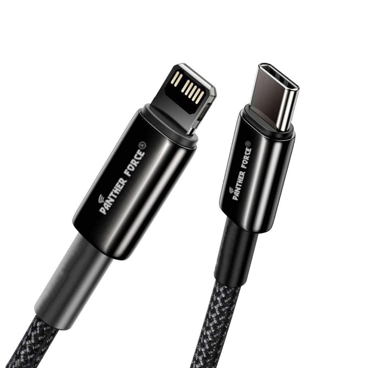 Panther Force 20W PD Type-C to iPhone Cable 2M