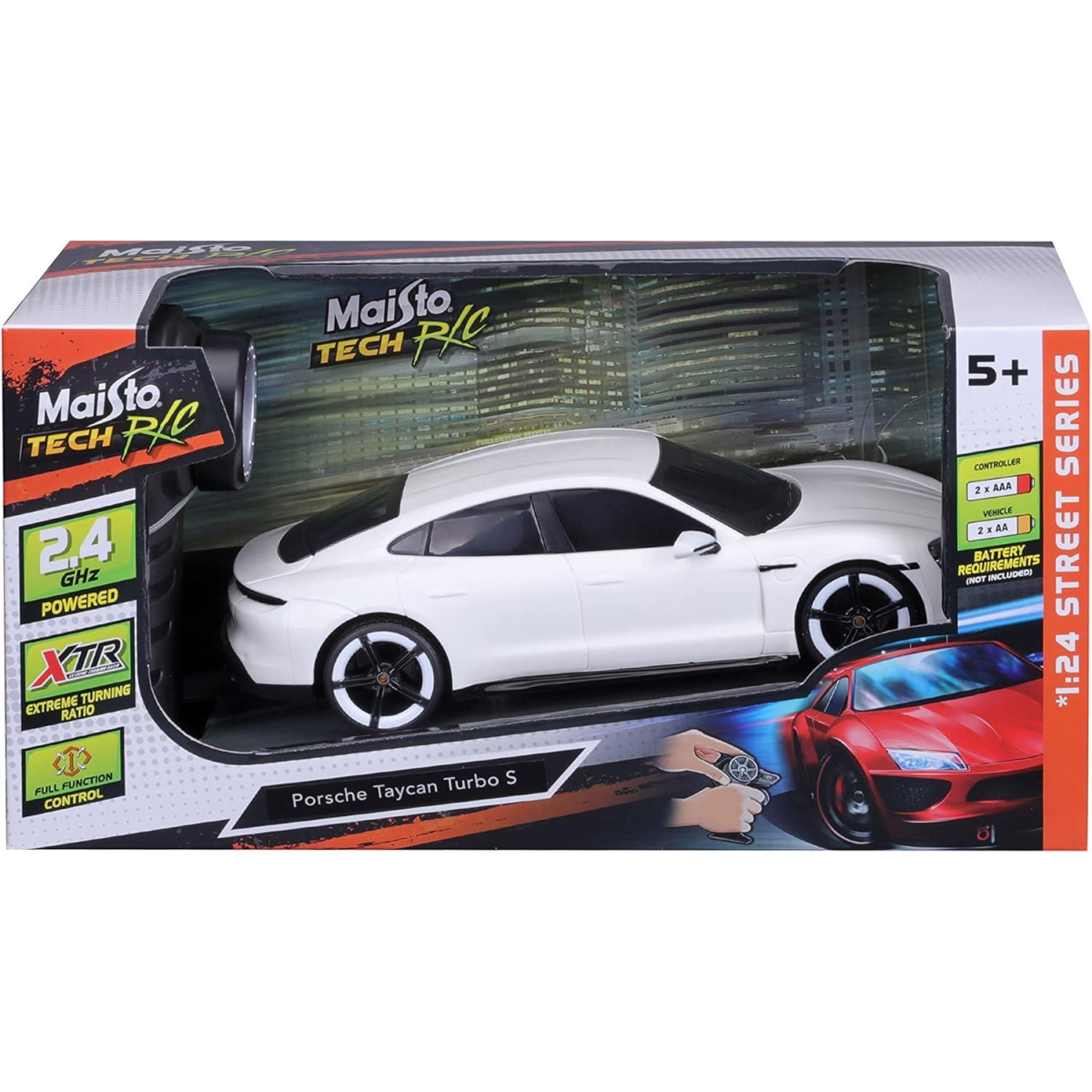 Maisto Tech R/C Porsche Taycan Turbo S 2.4GHz 1:24 Scale