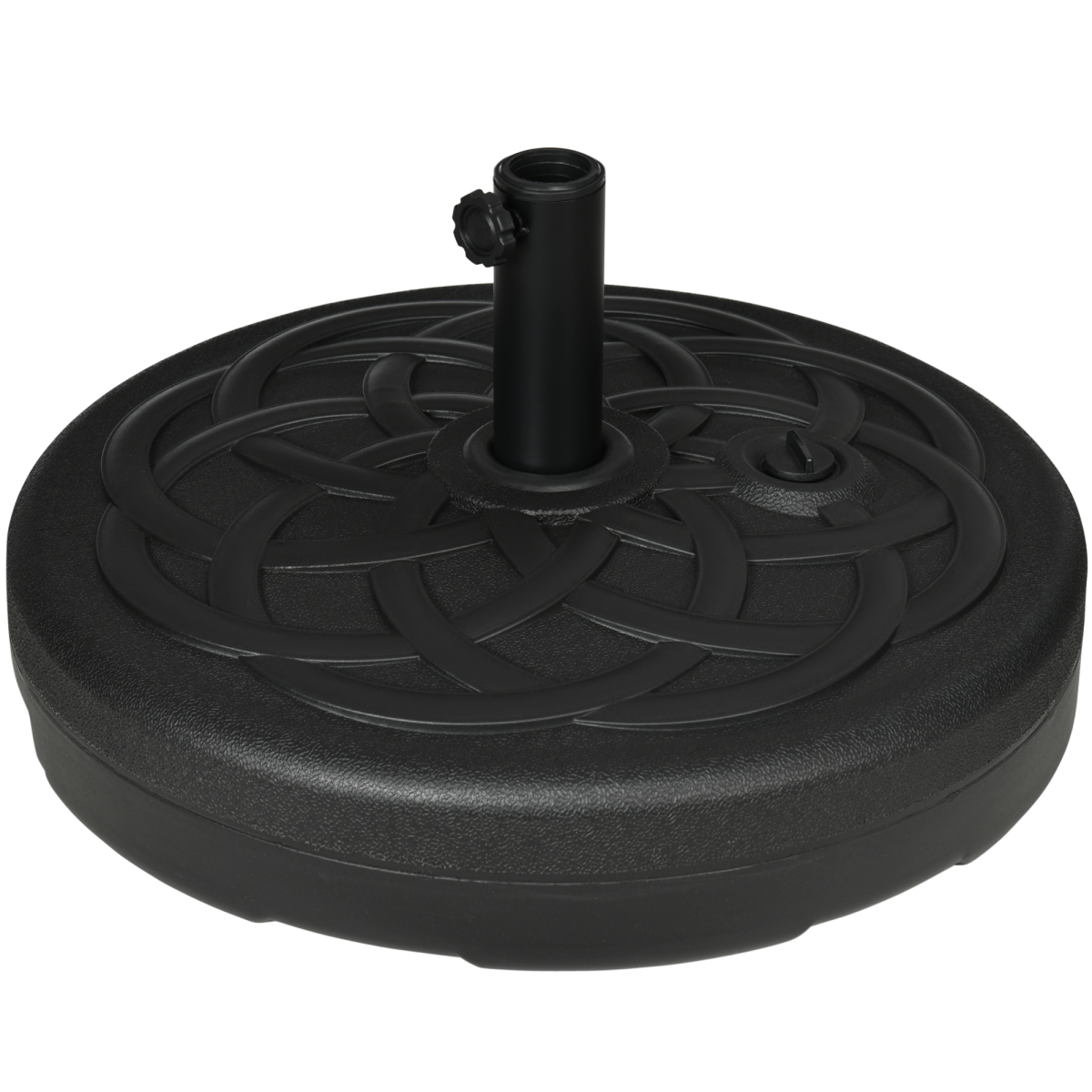 Outsunny Fillable Garden Parasol Base, 25kg Water/35kg Sand Stand