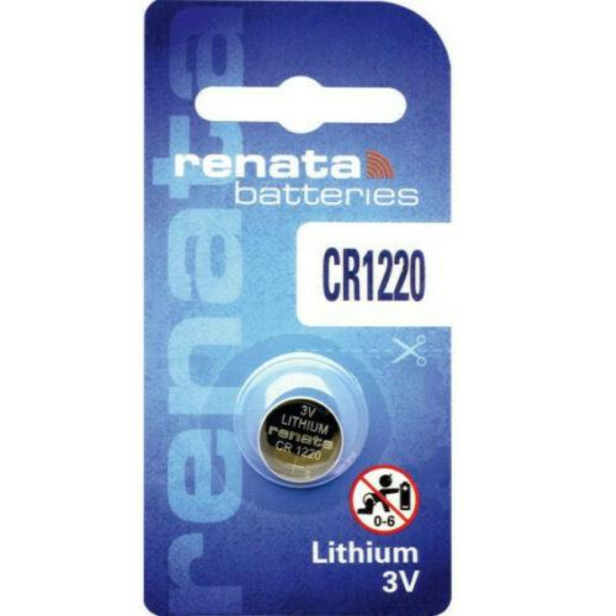 Renata CR1220 Lithium Watch Battery