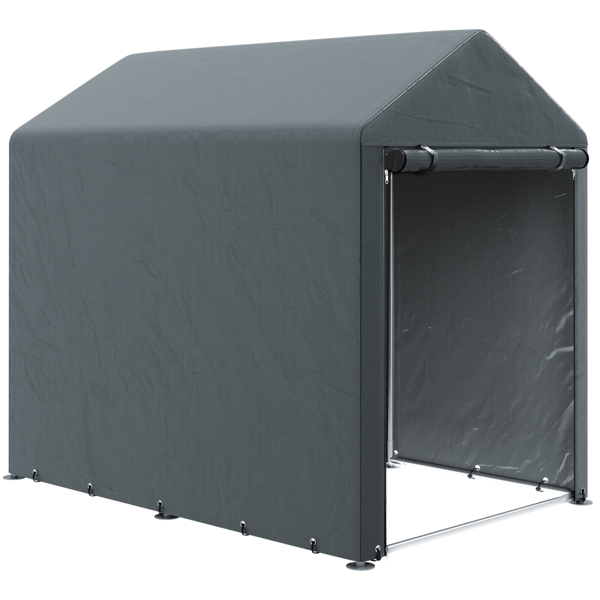 Outsunny 179 x 120cm Temporary Garden Shed with Weather-Resistant Cover