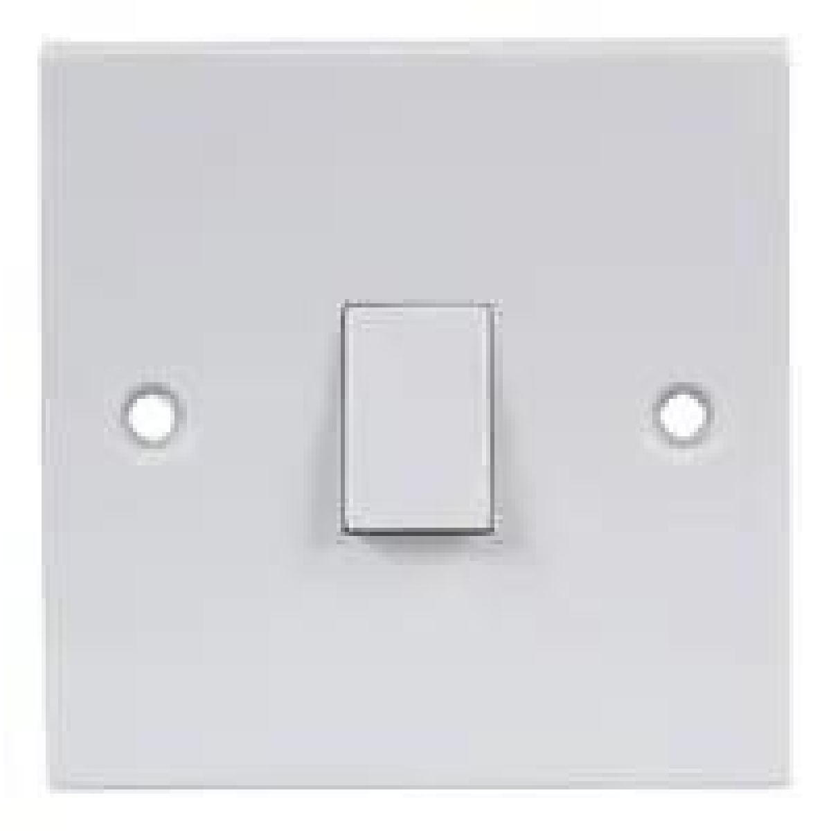 Daewoo Deta Slimline 1 Gang 2 Way Wall Switch White 10A 230V