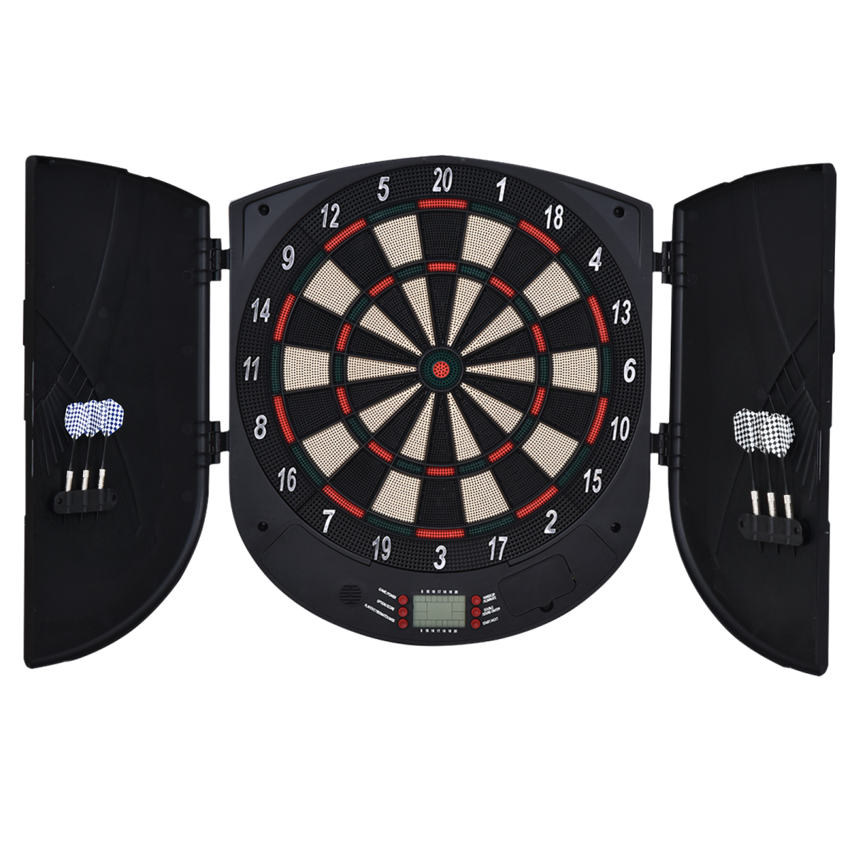 Electronic Dartboard Set, 26 Games, 185 Variations, 6 Darts