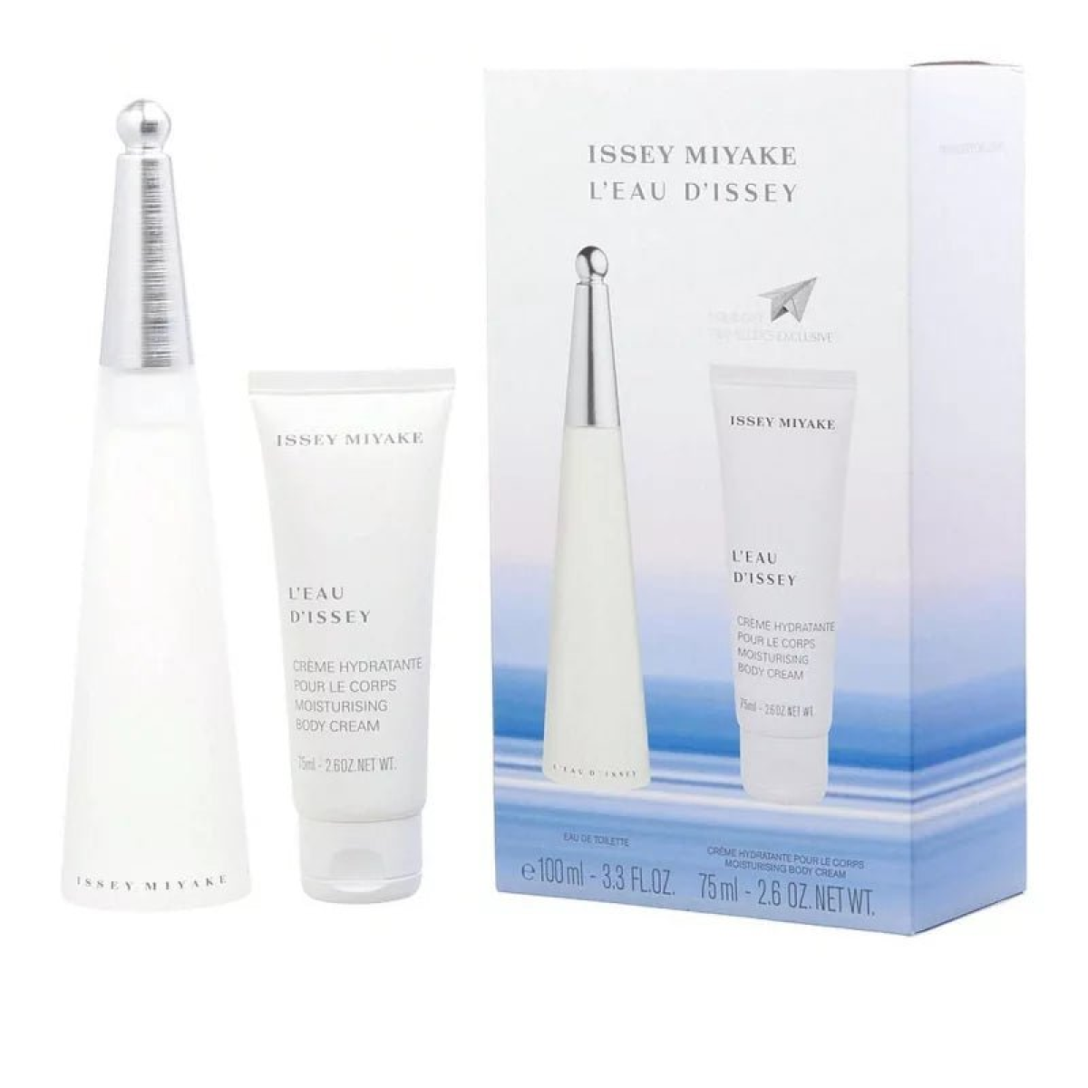 Issey Miyake L'Eau D'Issey Gift Set EDT 100ml & Body Lotion 75ml