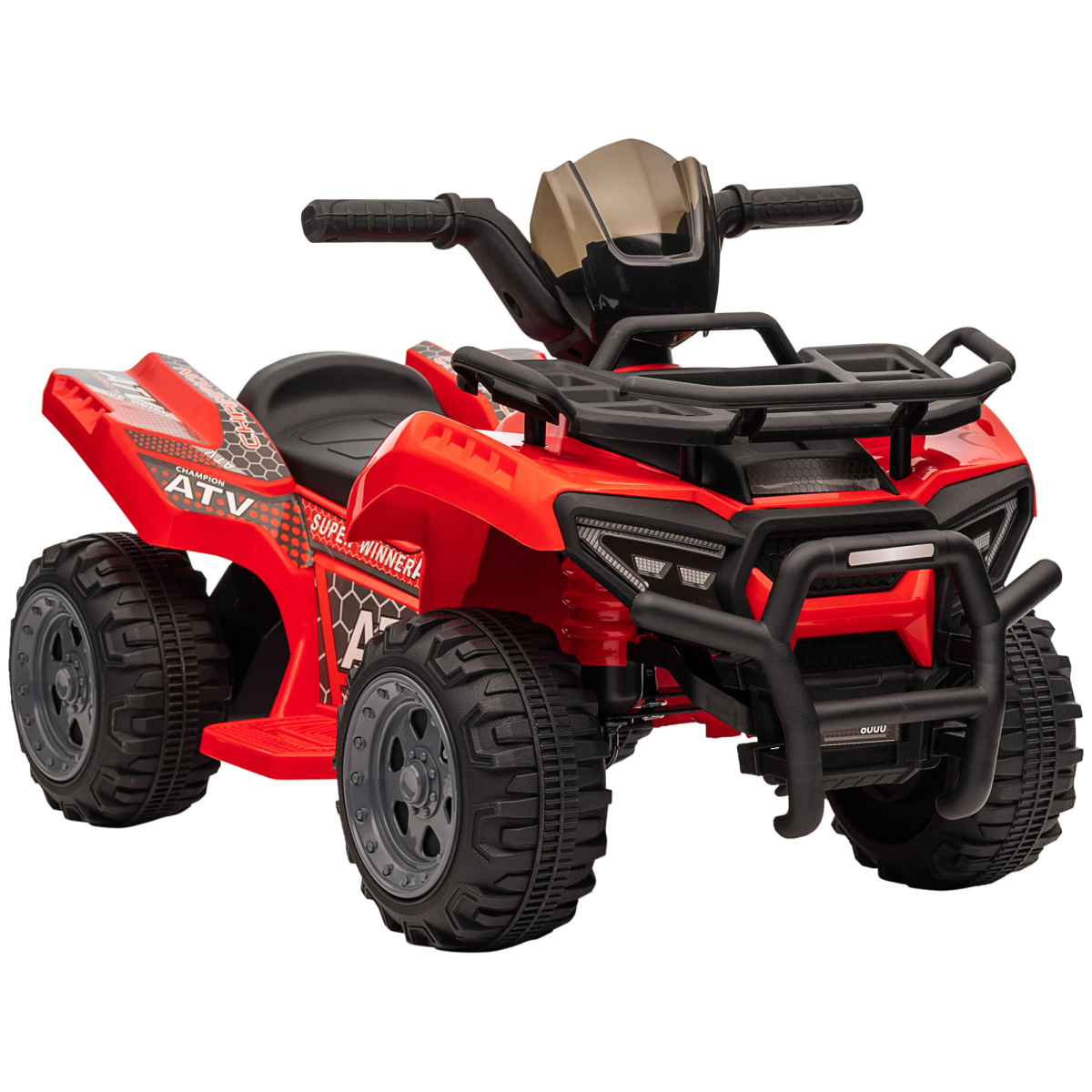 HOMCOM 6V Kids Electric Ride-On Quad Bike ATV for Ages 18-36 Months