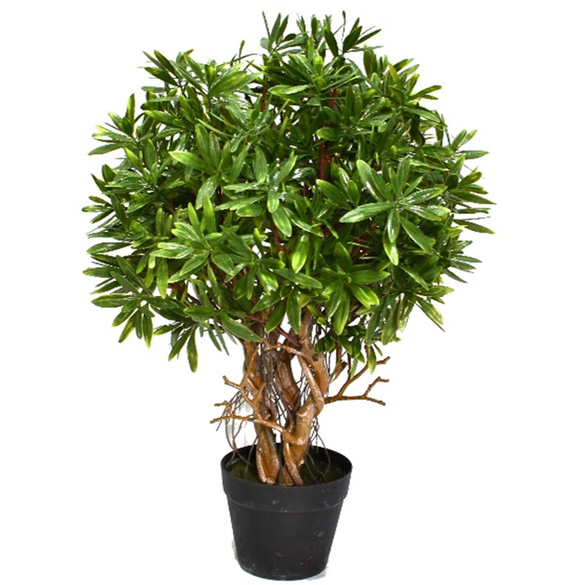 Leaf 45cm Fire Retardant Mini Ficus Topiary Ball Plant