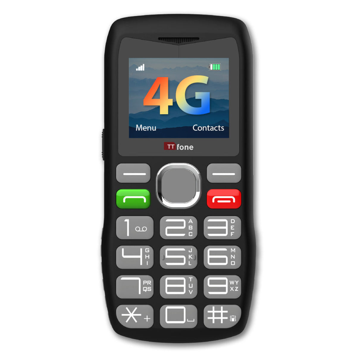 TTfone TT890 4G Big Button Senior Phone with SOS Button, USB-C Charging, Bluetooth and Camera