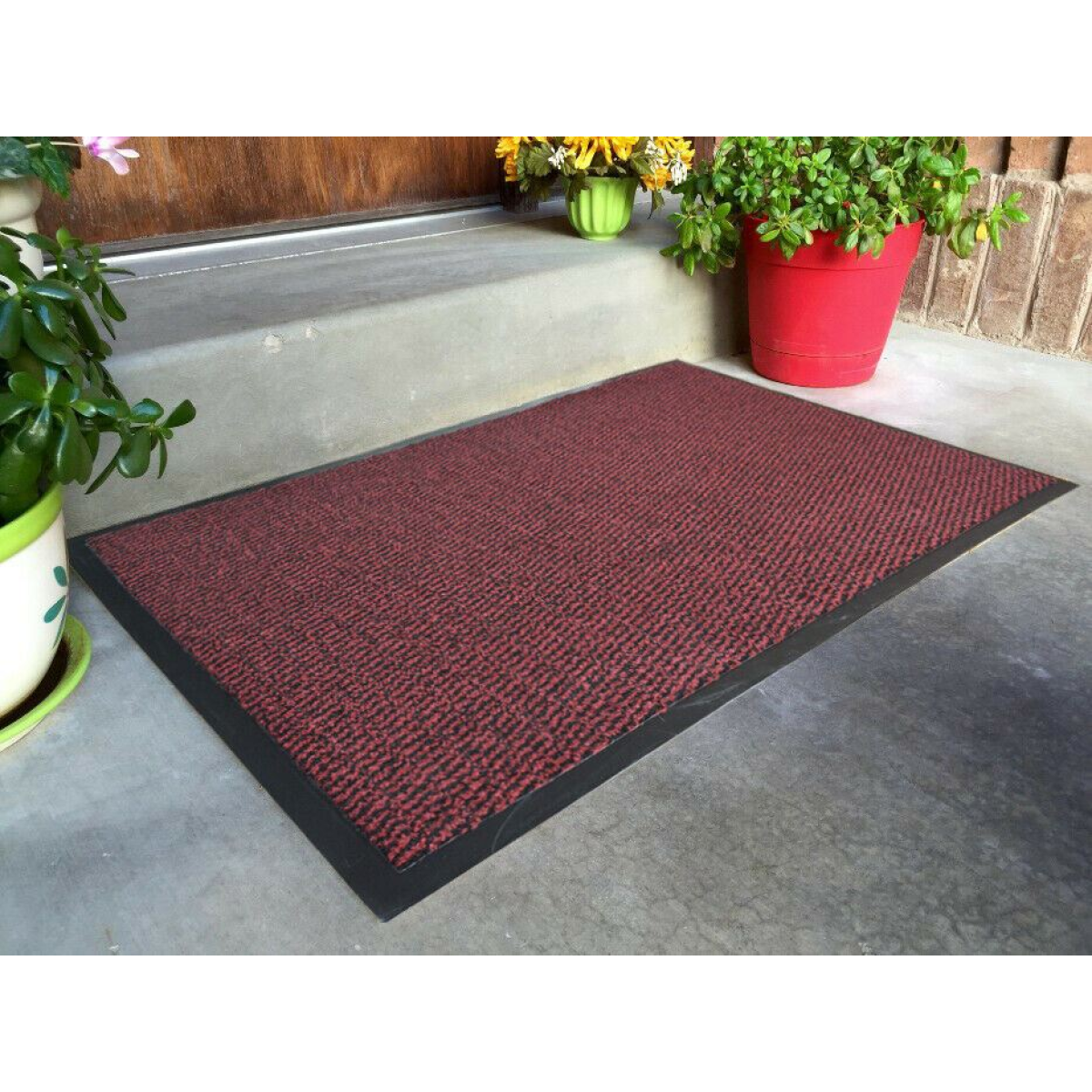 Anthracite Barrier Mat 60 x 80cm Non-Slip Dirt Trapping Entrance Mat