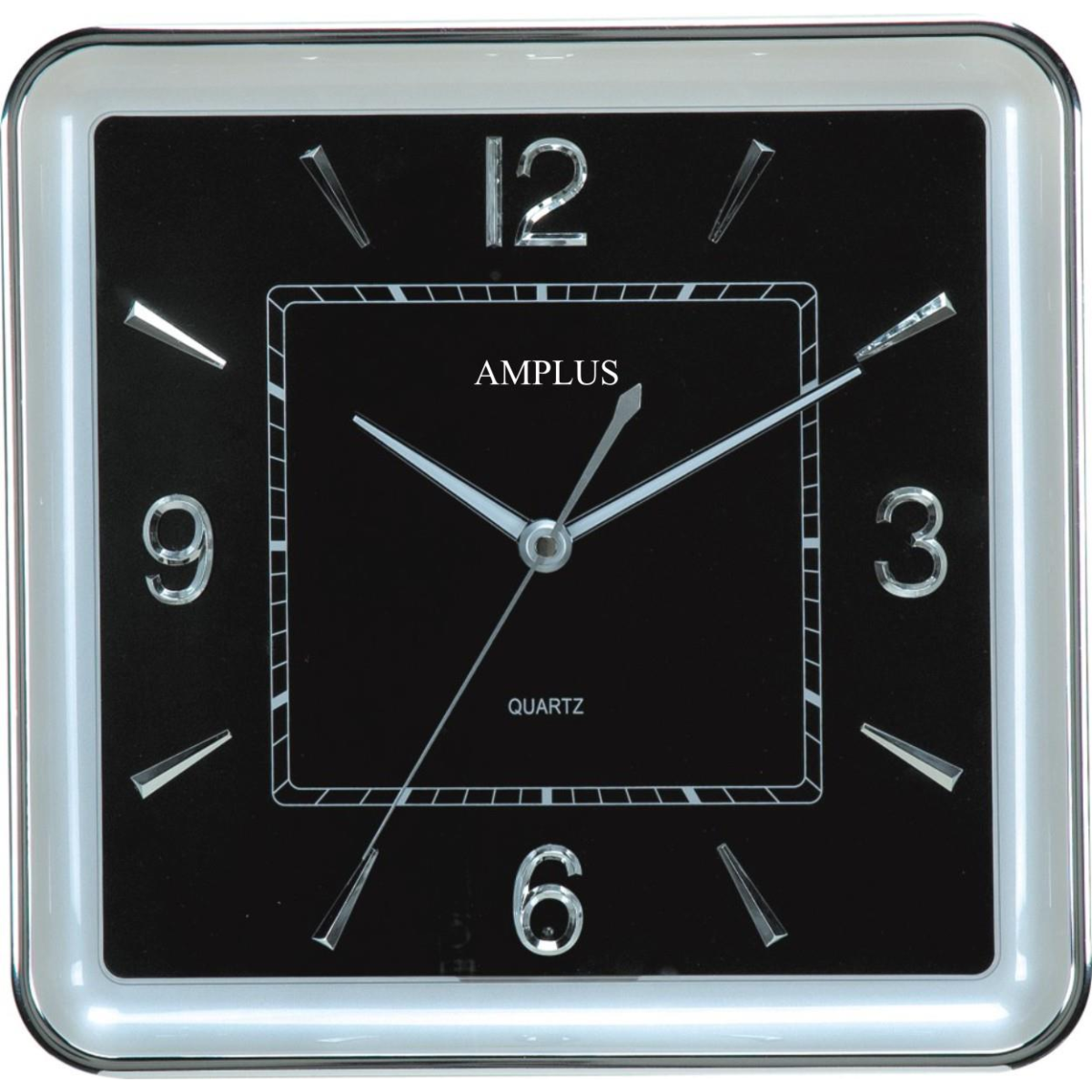 Amplus Quiet Sweep Wall Clock with Night Sensor
