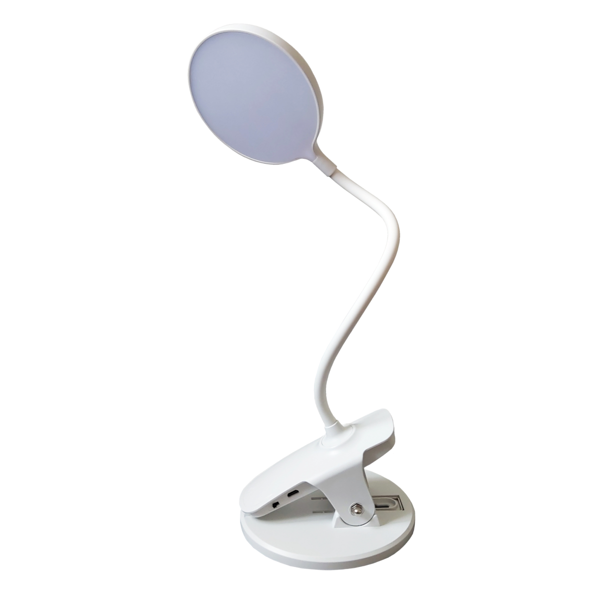 Native Lighting Clip-On Mini Desk Lamp with Flexible Gooseneck