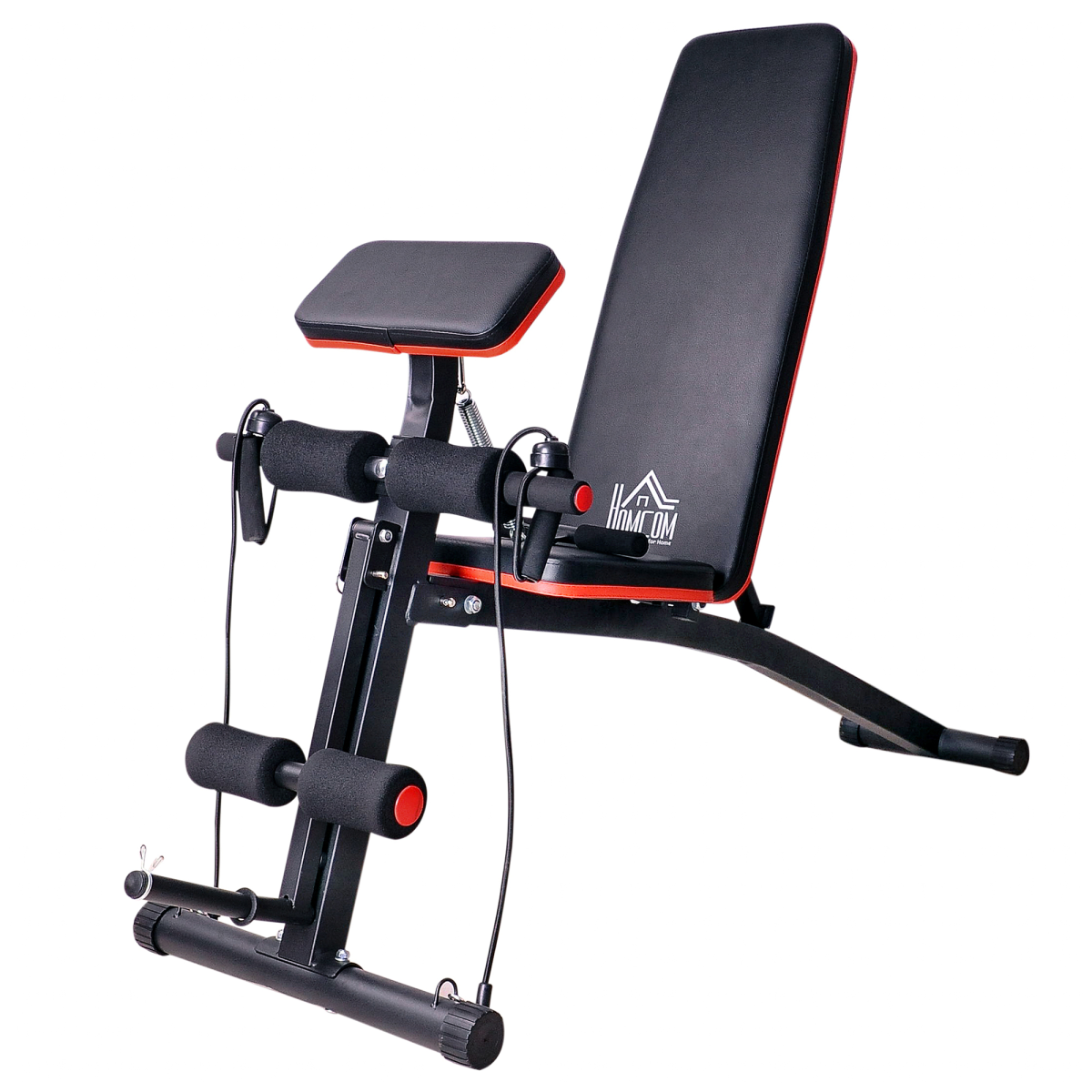 Foldable Adjustable Weight Training Bench with 7 Incline Positions