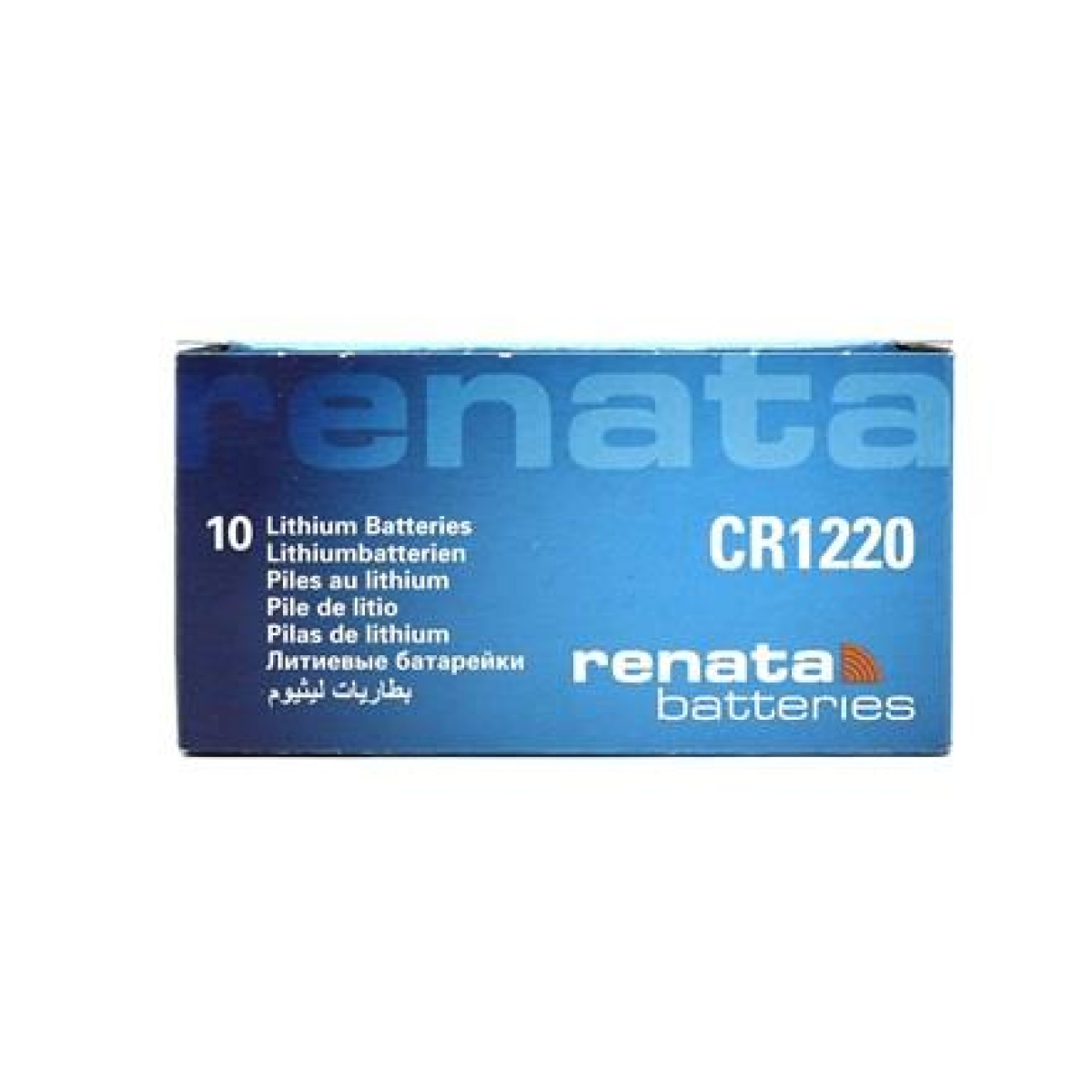Renata CR1220 Lithium Battery 10 Pack