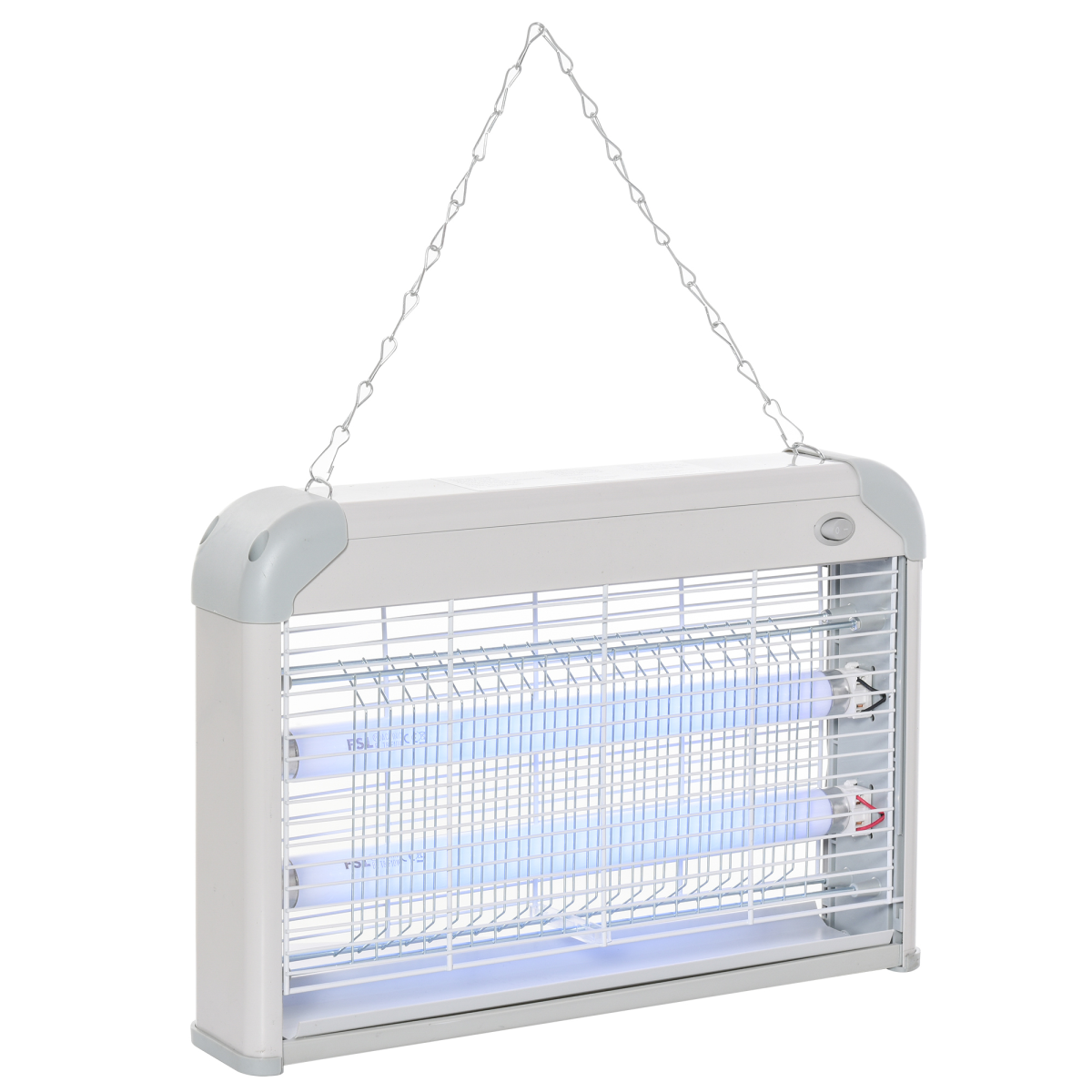 Outsunny LED Wall-Mounted Portable Mosquito Killer Lamp, 20W, 60? Coverage