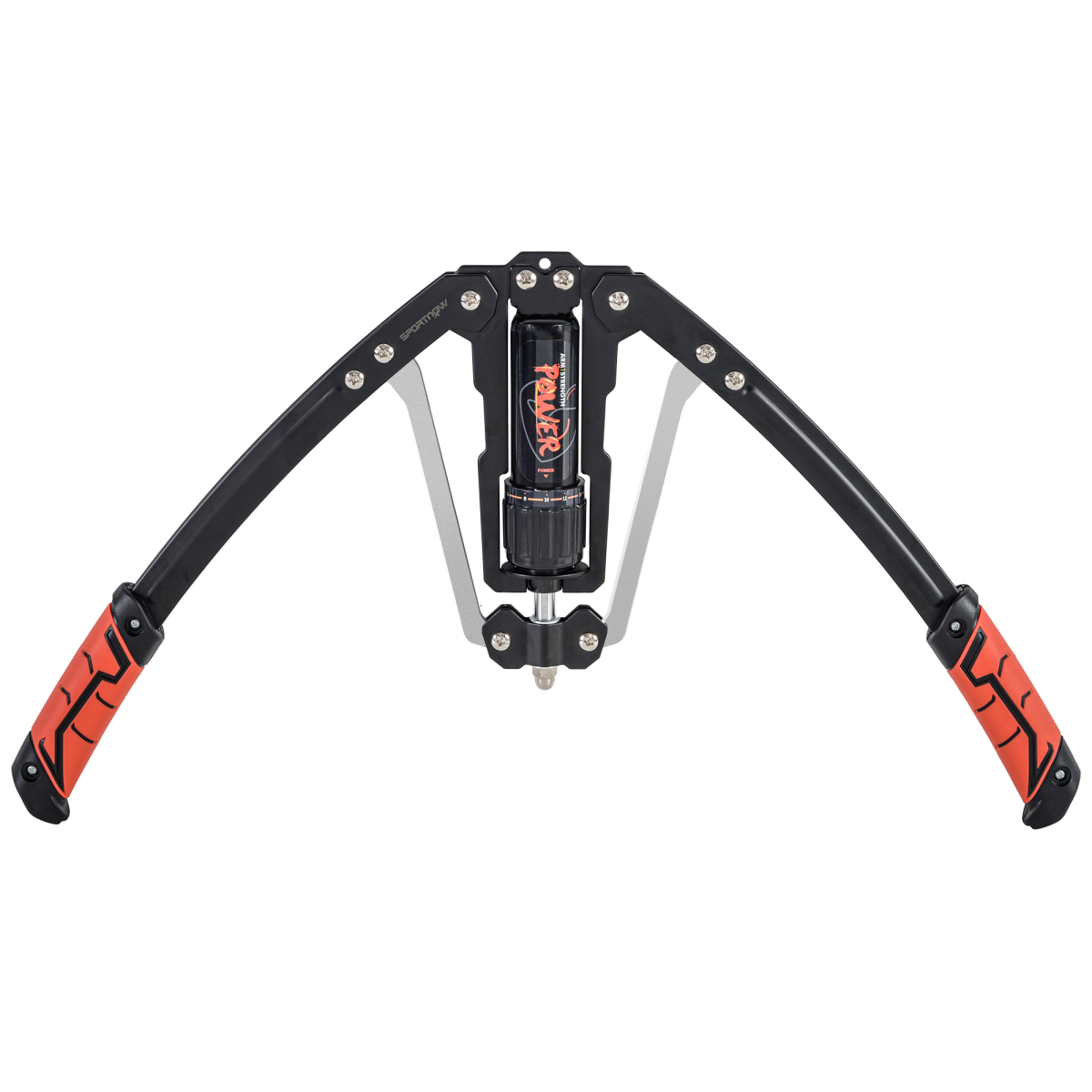 SPORTNOW Adjustable Resistance Upper Body Trainer, Steel Frame