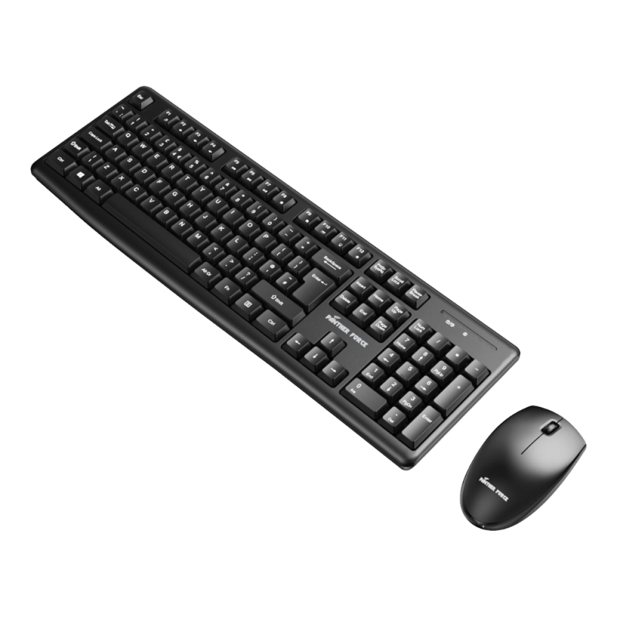 Panther Force Wireless Keyboard and Mouse Combo - Black PF291