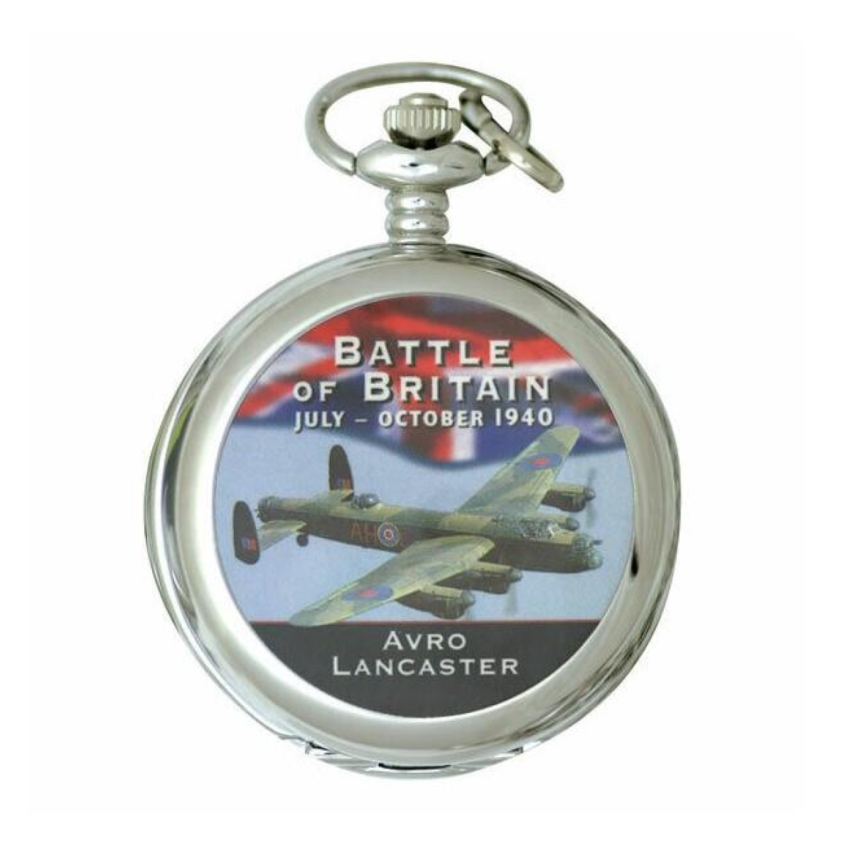 Ravel Full-Hunter Pocket Watch with Spitfire Feature Picture