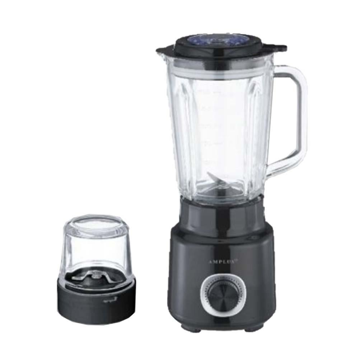 Amplus 500W Blender with 1.5L Glass Jug & Glass Grinder Mill