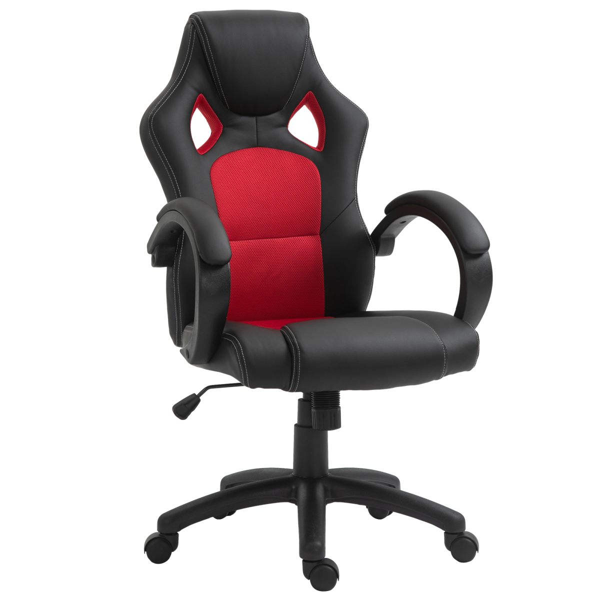 Vinsetto Executive Swivel Office Gaming Chair, PU Leather, Black