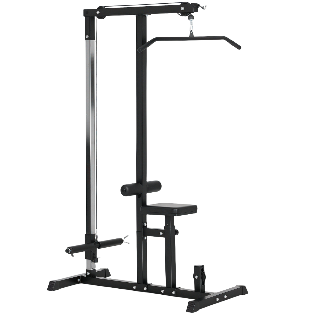 Adjustable Seat Power Tower Lat Pulldown Machine with Cables