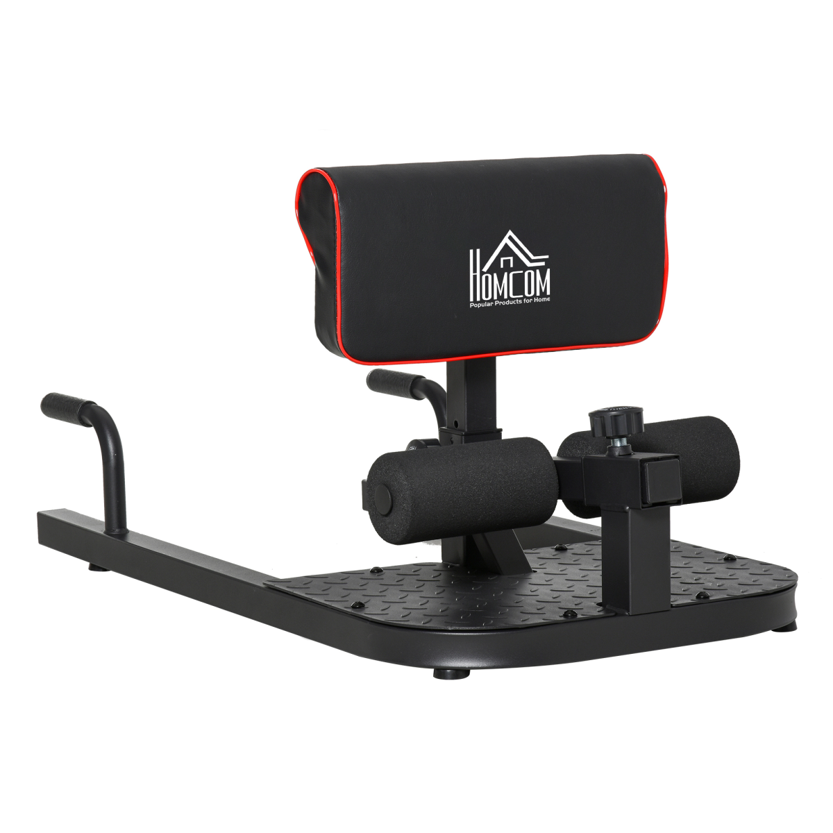 3-in-1 Squat Machine for Sissy Squats, Sit-Ups and Push-Ups, Adjustable Steel Frame, 120kg Capacity