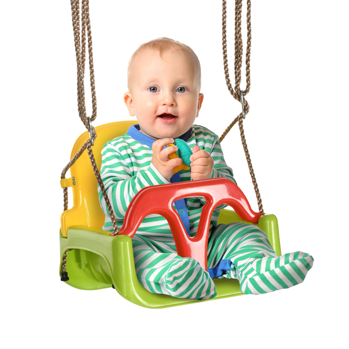 3-in-1 Adjustable Baby Swing for 9-36 Months, Indoor/Outdoor Safe