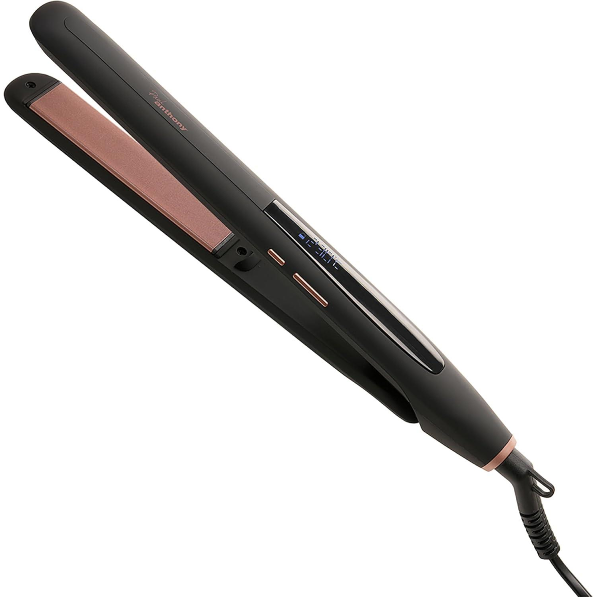 Paul Anthony Keratin Ceramic Hair Straightener with LED Display