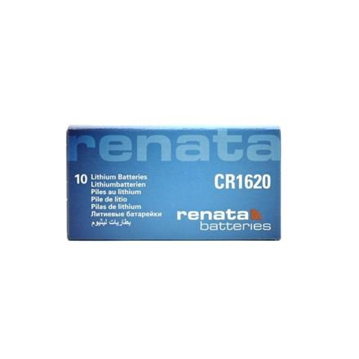 Renata CR1620 Lithium Watch Battery 10 Pack